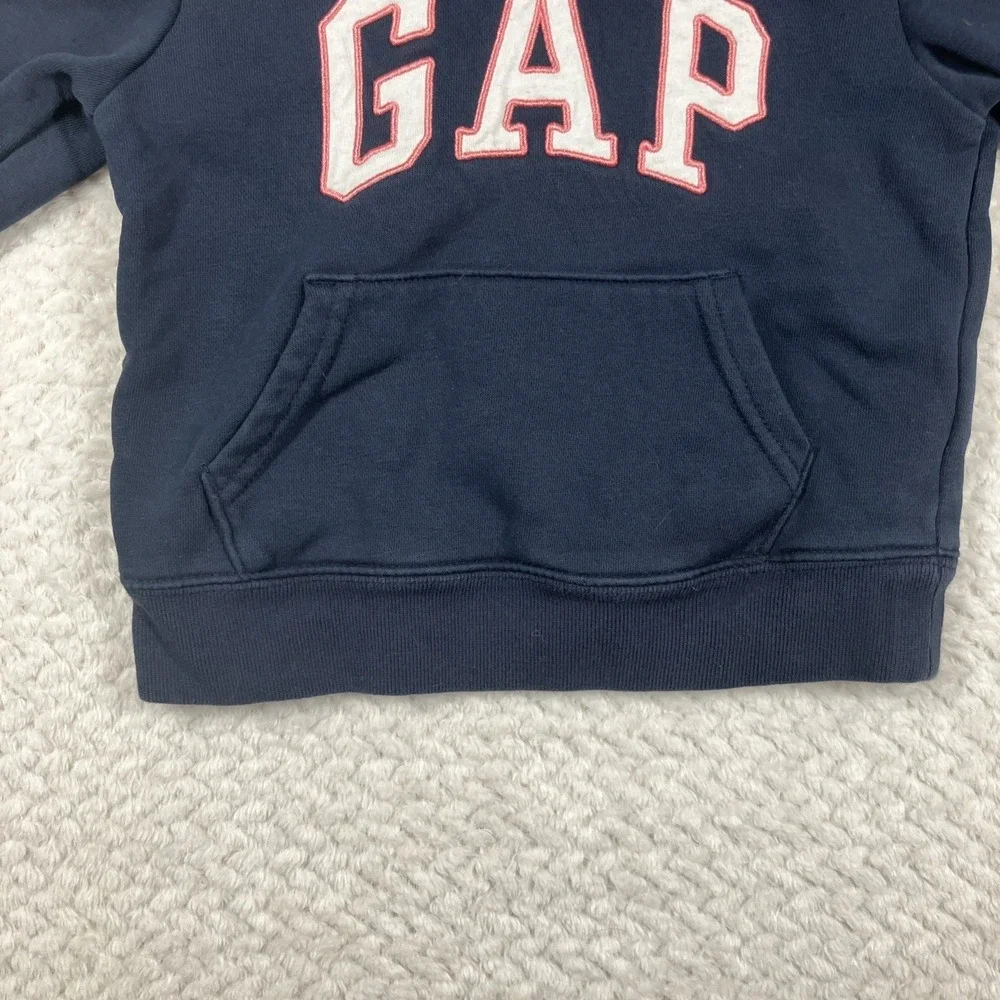 Baby Gap Toddler Girls‎ Blue Hoodie 2T Logo Cotton